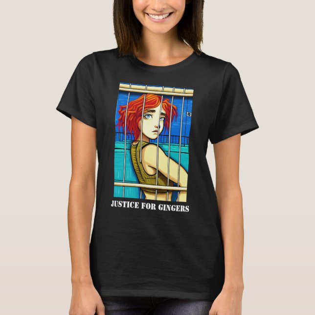 T-shirt Justice Pour Gingers (Devant)