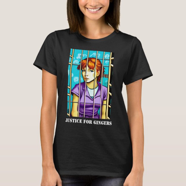 T-shirt Justice Pour Gingers (Devant)