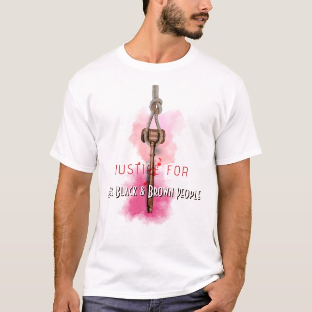 T-shirt Justice pour tous (Devant)