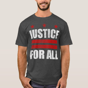 T-shirt Justice pour tous à Washington DC