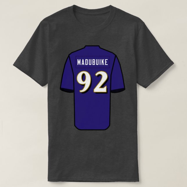 T-shirt Justin Madubuike Jersey (Design devant)