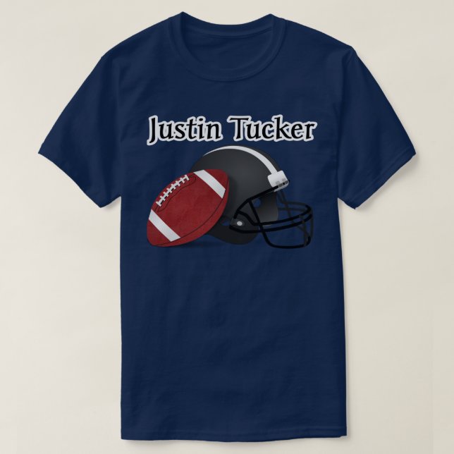 T-shirt Justin Tucker 1 (Design devant)