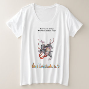 T - Shirt Justiz oder Karma