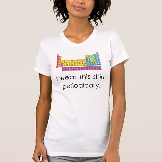 T-shirt J'utilise cette chemise périodiquement (Devant)