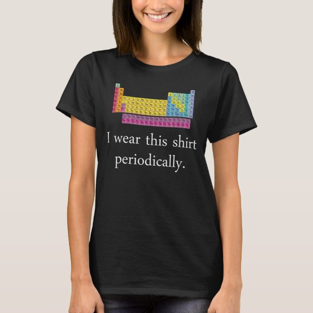 T-shirt J'utilise cette chemise périodiquement (Devant)