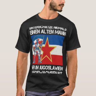 T-shirt Juyougoslave Jugo Jebiga Tito Balkan SFRJ Jugoslav