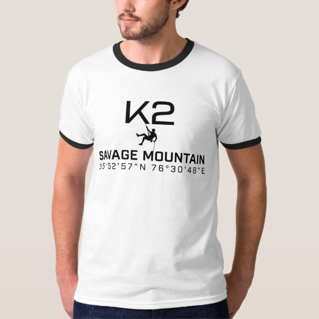 T-shirt K2 savage mountain (Devant)