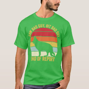T-shirt K9 Agent de police Chien de police Vintage fin du