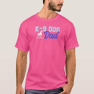 T-shirt K9 Chien papa Police Chien Entraîneurs Handlers