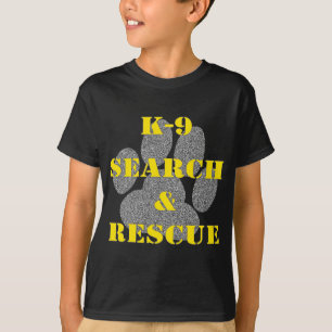 T-shirt K9 Recherche et Secourt