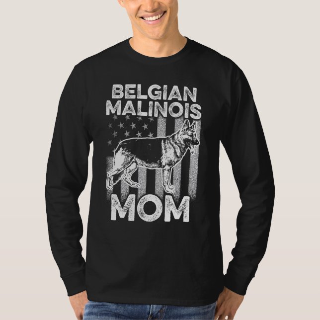 T-shirt K9 Unité Belge Malinois Pd Formation Police (Devant)