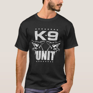 T-shirt K-9 unité - berger allemand d'unité de police