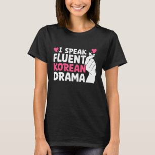 T-shirt K Drama K Pop Hand Symbole Coeur K pop Merchandise