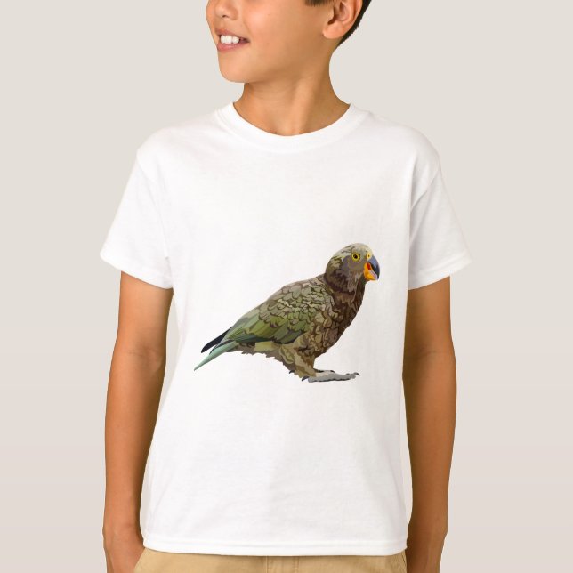T-shirt K est pour Kea (Devant)