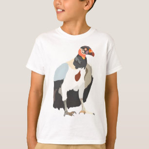 T-shirt K est pour le vautour du roi