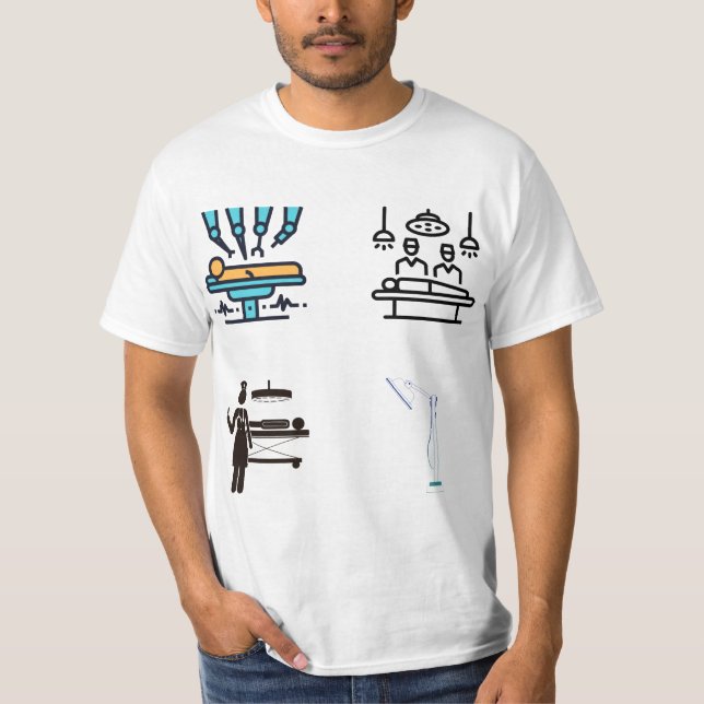 T-shirt k - Infirmière en salle d'opération (Devant)