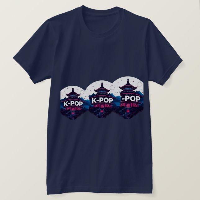 T-SHIRT K-POP (Design devant)