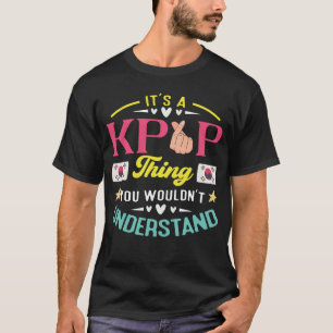T-shirt K Pop Fashion pour les fans coréens K Drama & Merc