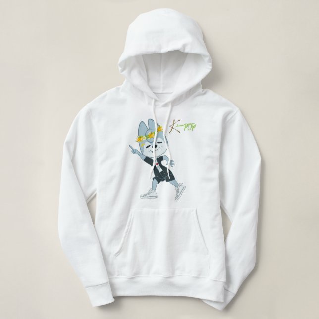 T-Shirt K-pop Sweat - shirt à capuche (Design devant)