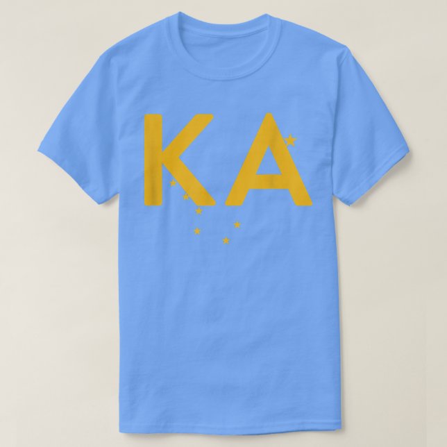 T-shirt KA - Alaska Trois parties Combo Design - Alaskan F (Design devant)