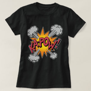 T-shirt KA-POW ! Graphique de bande dessinée