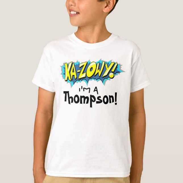 T-shirt Ka-Zowy de bande dessinée d'art ! Chemise de (Devant)