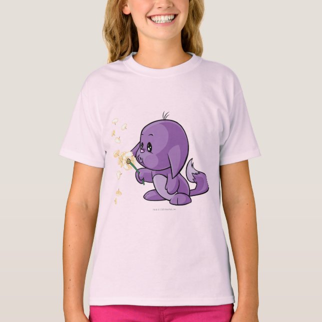 T-shirt Kacheek Purple (Devant)