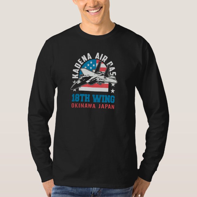 T-shirt Kadena Air Base 18th Wing Okinawa Japan Souvenir_1 (Devant)