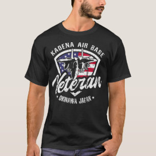 T-shirt Kadena Air Base Vétérinaire USAF Okinawa Japon Pul