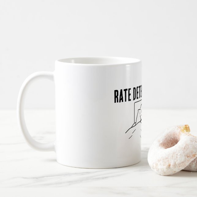 T-Shirt Kaffeetasse (Mit Donut)