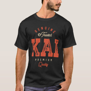 T-shirt Kai Name Funny Personnalisé Anniversaire Kai