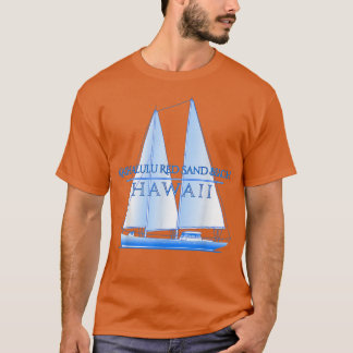 T-shirt Kaihalulu Red Sand Beach Hawaii Nautique S