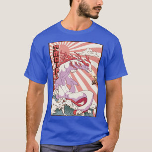 T-shirt Kaiju Axolotl Gift Japonais Monster1