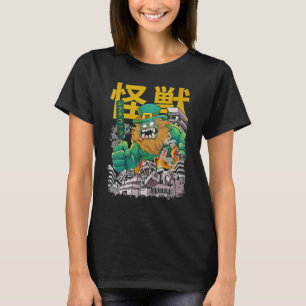T-shirt Kaiju Leprechaun Jour de la Saint Patrick japonais