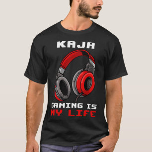 T-shirt Kaja - Le jeu est ma vie - Personnalisé