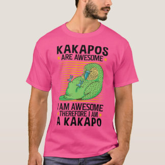 T-shirt Kakapo are fantastic flightless parrots