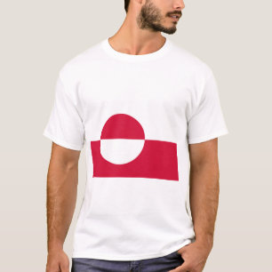 T-shirt Kalaallit Nunaat - Grønland - Drapeau du Groenland