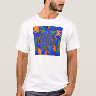 T-shirt Kaleidoscope Acacia Arbre Art Imprimer/Graphique