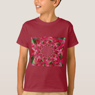 T-shirt Kaleidoscope de Crimson : Blood Milkweed Flower Ar