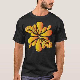 T-shirt Kaleidoscope les années 70 bandes psychédéliques q