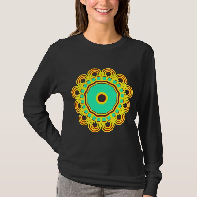 T-shirt Kaleidoscopic 110714(11) (Devant)