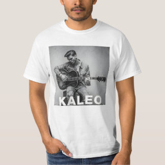 T-shirt kaleo avec guitare