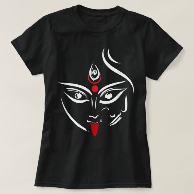 T-shirt Kali Déesse Déité indienne Inde Yoga hindou Puja K (Design devant)