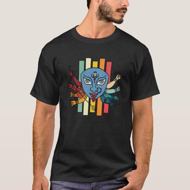 T-shirt Kali déesse Hindu Dharma Inde hindouisme (Devant)