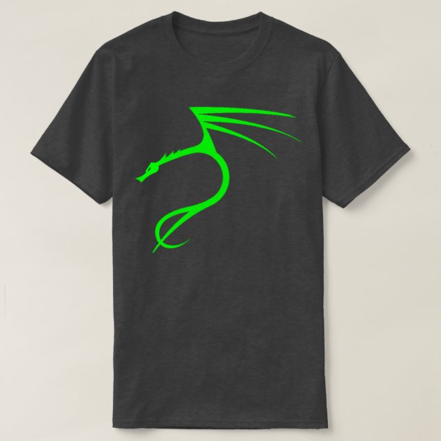 T-shirt Kali linux vert (Design devant)