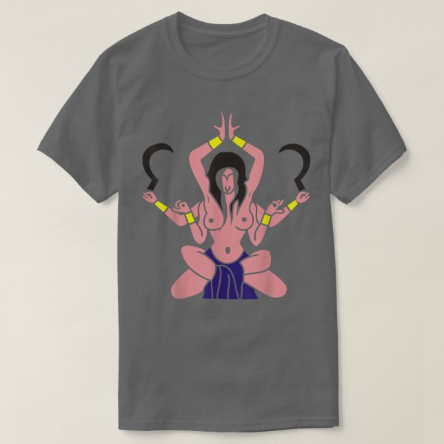 T-shirt Kali T. dieux hindouistes (Design devant)
