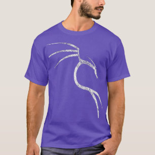 T-shirt Kali Vintage original Linu geek squat Funny cadeau