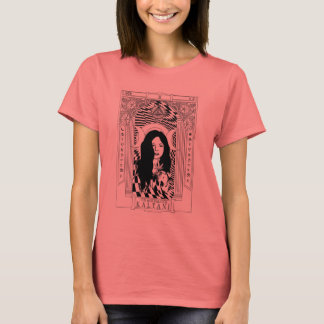 T-shirt KALYANI, char de yoga fleuri pour femmes/juniors