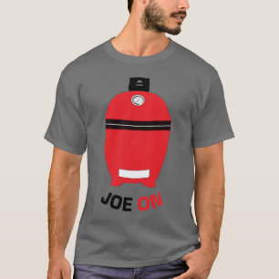 T-shirt Kamado 'Joe ON' Red BBQ Grilling Low and Slow T-Sh