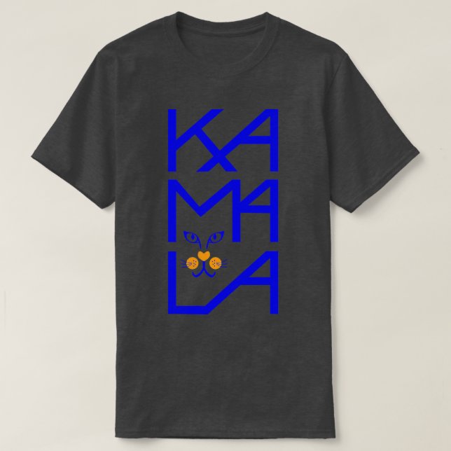 T-SHIRT KAMALA CAT (Design devant)